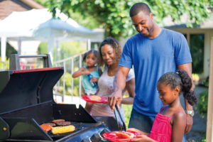 family gas grill